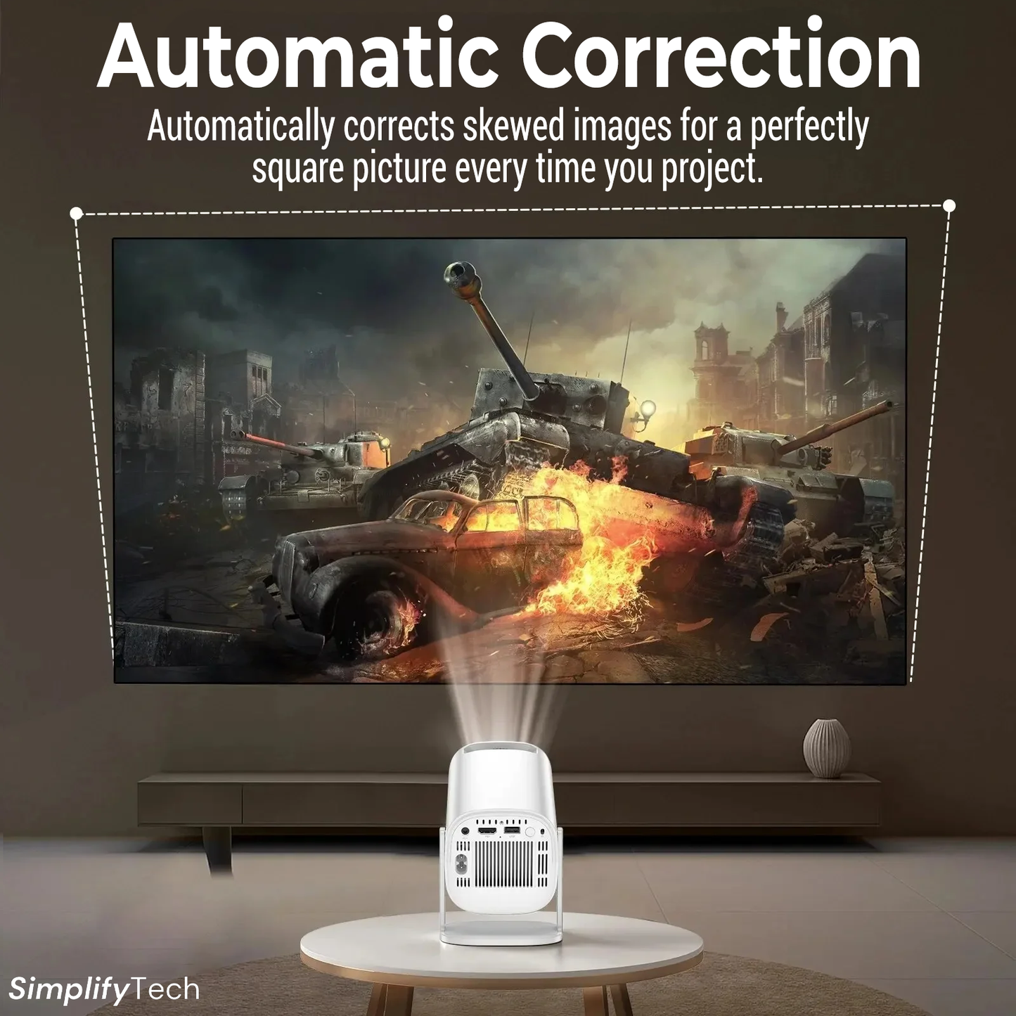 SimplifyTech CineX Mini Projector™️