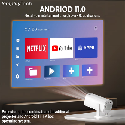 SimplifyTech CineX Mini Projector™️